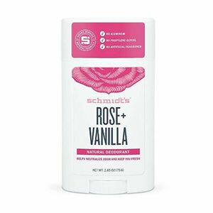 Schmidt´s Deodorant solid Trandafir + Vanilie (Signature Rose + Vanila Deo Stick) 58 ml imagine