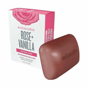 Schmidt´s Săpun natural trandafir + vanilie (Bar Soap Rose + Vanilla) 142 g imagine