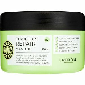 Maria Nila Mască nutritivă de înaltă calitate pentru păr Structure Repair (Masque) 250ML imagine
