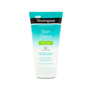 Neutrogena Emulsie și mască de curățare 2in1 (Skin Detox Clarifying Clay Wash Mask) 150 ml imagine