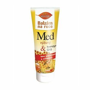 Bione Cosmetics Balsam regenerant pentru mâini Miere + Q10 205 ml imagine