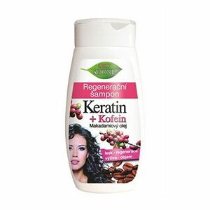 Bione Cosmetics Șampon regenerant Keratin + Kofein 260 ml imagine