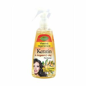 Bione Cosmetics Regenerare pentru păr Keratin + Ulei de argan cu pantenol 260 ml imagine