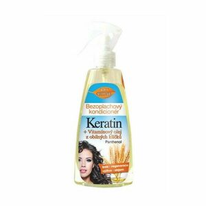 Bione Cosmetics Balsam regenerant Keratin + Ulei de vitamine 260 ml imagine