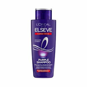 L´Oréal Paris Șampon pentru păr blond, vopsit și inclusiv pentru părul cu șuvițe Elseve Color-Vive Purple (Shampoo) 200 ml imagine