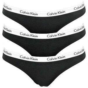Calvin Klein 3 PACK - tanga pentru femei QD3587E-001 XL imagine