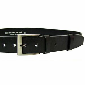 Penny Belts Curea din piele pentru bărbați 22-60 negru 115 cm imagine