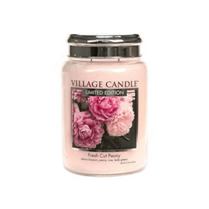 Village Candle Lumânare parfumată în pahar Fresh Cut Peony 602 g imagine