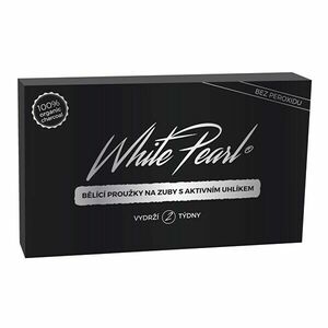 VitalCare Benzi pentru albirea dinților cu carbon activ White Pearl imagine
