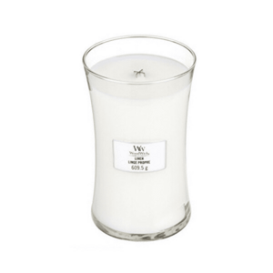 WoodWick Lumânăre parfumată Linen 609, 5 g imagine
