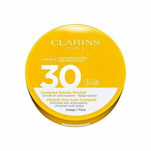 Clarins Fluid compact tonifiant de față cu efect protector SPF 30 (Mineral Sun Care Compact) 15 g imagine