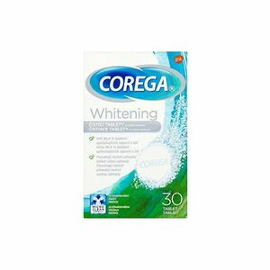 Corega Whitening 30 Dental Cleaning tablets imagine