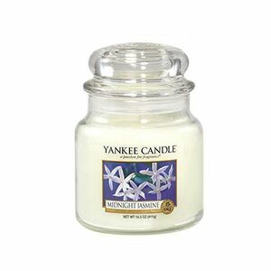 Yankee Candle Lumanare aromatică medie Midnight Jasmine 411 g imagine