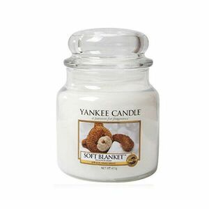 Yankee Candle Lumânare aromatică medie Soft Blanket 411 g imagine