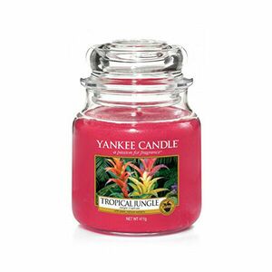 Yankee Candle Lumânare aromatică medie Tropical Jungle 411g imagine