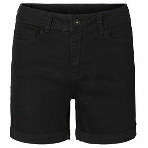 Vero Moda Shorts pentru femei Hot Seven Nw Dnm Fold Shorts Mix Noos Black L imagine