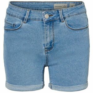 Vero Moda Pantaloni scurți pentru femei Hot Seven Nw Dnm Fold Shorts Mix Noos Light Blue XL imagine