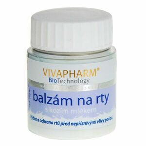 Vivapharm Balsam de buze cu lapte de capră 25 g imagine