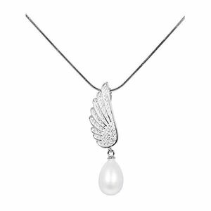 JwL Luxury Pearls Pearl colier cu perle albe și zircon JL0535 imagine
