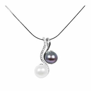 JwL Luxury Pearls Pearl colier 3in1 JL0540 (lanț, pandantiv, pandantiv) imagine