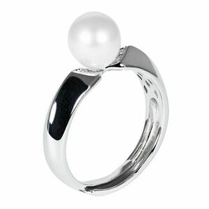 JwL Luxury Pearls Inel de argint cu perla alba JL0542 imagine