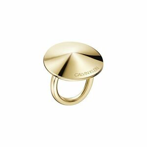 Calvin Klein Inel de aur placat cu aur Spinner KJBAJR1002 55 mm imagine