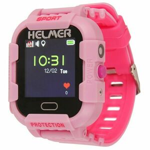 Helmer Ceas inteligent cu localizator GPS și cameră foto -LK 708 roz imagine