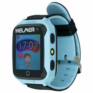 Helmer Ceas tactil inteligent, cu localizare GPS și cameră video - LK 707 albastru imagine