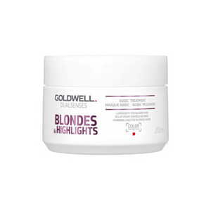 Goldwell Mască-tratament regenerantă pentru neutralizarea tonurilor galbene Dualsenses Blondes & Highlights (60 Sec Treatment) 500 ml imagine