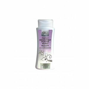 Bione Cosmetics Lapte de curătare si demachiere BIO Exclusive +Q10 ( Cleansing and Make-up Milk) 255 ml imagine