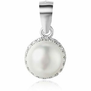 Beneto Pandantiv argint cu perla de apă dulce AGH97 imagine