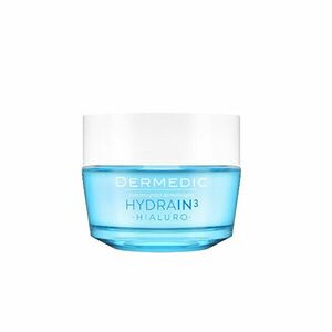 DERMEDIC Cremă hidratantă intensă hidratantă pentru piele uscată până la foarte uscată Hydrain3 Hialuro 50 ml imagine