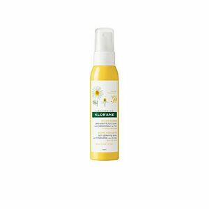 Klorane Spray de îngrijire pentru păr blond fără clătire cu efect de strălucire (Sun Lightening Spray With Chamomile And Honey) 125 ml imagine