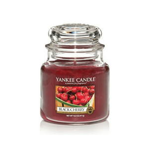 Yankee Candle Lumânare parfumatăClassic medie Cireșe coapte (Black Cherry) 411 g imagine