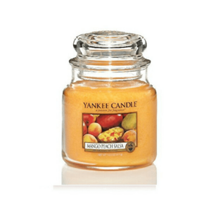 Yankee Candle Lumânare aromatică Classic medie Mango Peach Salsa 411 g imagine