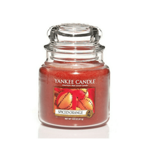 Yankee Candle Lumânare aromatică Classic medie Spiced Orange 411 g imagine