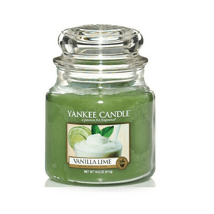 Yankee Candle Lumânare aromatică Classic medie Vanilla Lime 411 g imagine