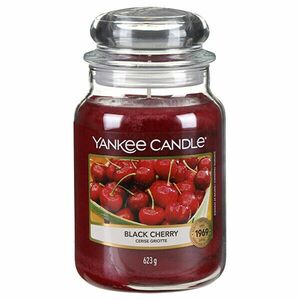 Yankee Candle Lumânare aromatică mare Black Cherry 623 g imagine