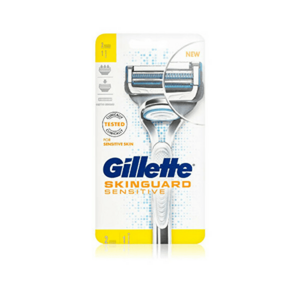 Gillette Aparat de ras pentru piele sensibilă Skinguard Sensitive + cap de rezervă imagine