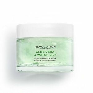 Revolution Skincare Mască calmantă pentru fată Skincare Aloe Vera and Water Lily (Soothing Face Mask) 50 ml imagine