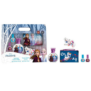 EP Line Disney Frozen - EDT 50 ml + 2x ojă de unghii + pilă + geantă pentru cosmetice imagine
