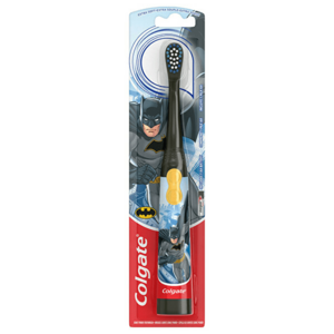 Colgate Periuță de dinți pentru copii 8+ cu baterie Batman imagine