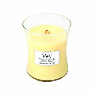 WoodWick Lumanare parfumată Lemongrass & Lily 275 g imagine