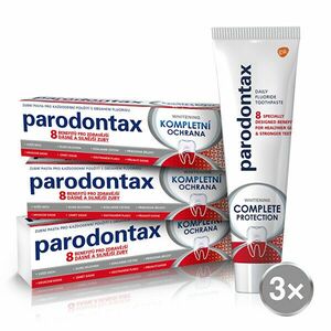 Parodontax Pasta de dinți Protecție completă Whitening 3 x 75 ml imagine