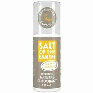 Salt Of The Earth Spray deodorant natural cu ambalaj și lemn de santal (Natural Deodorant) 100 ml imagine
