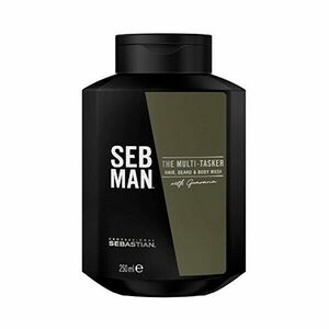 Sebastian Professional Șampon pentru păr, barbă și corp SEB MAN The Multitasker (Hair, Beard & Body Wash) 250 ml imagine