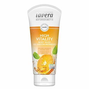 Lavera Gel de duș High Vitality Bio Orange & Bio Mint ( Body Wash Gel) 200 ml imagine