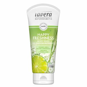 Lavera Gel de duș și baie Happy Freshness Bio Lime and Bio Lemongrass (Body Wash Gel) 200 ml imagine
