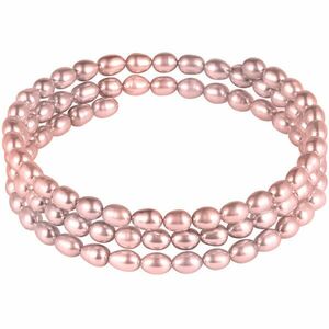 JwL Luxury Pearls Brațară confecționat din adevărate perle roz JL0570 imagine