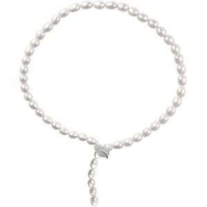 JwL Luxury Pearls Colier de perle de lux cu zirconii JL0596 imagine